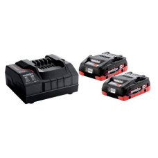 Базовый комплект Metabo: 2 аккумулятора LiHD 18 V 4 Ah, з/у ASC 72