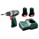 Акумуляторний дриль-шуруповерт Metabo PowerMaxx BS Basic, 2 акб 12 В Li-Power 2.0 Ah, з/п
