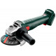 Аккумуляторная угловая шлифмашина Metabo W 18 7-125, без акб в MetaBOX 165 L
