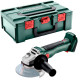 Аккумуляторная угловая шлифмашина Metabo W 18 L BL 9-125, без акб в MetaBOX 165 L