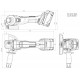 Аккумуляторная угловая шлифмашина Metabo W 18 L BL 9-125, без акб в MetaBOX 165 L