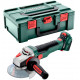 Аккумуляторная угловая шлифмашина Metabo WVB 18 LTX BL 15-125 Quick, без акб в MetaBOX 165 L