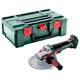 Аккумуляторная угловая шлифмашина Metabo WB 18 LTX BL 15-180 Quick, без акб в MetaBOX 165 L