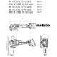 Аккумуляторная угловая шлифмашина Metabo WB 18 LTX BL 15-150 Quick, без акб в MetaBOX 165 L