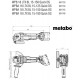 Аккумуляторная угловая шлифмашина Metabo WPBA 18 LTX BL 15-150 Quick DS, без акб в MetaBOX 165 L