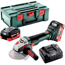 Аккумуляторная угловая шлифмашина Metabo WB 18 LTX BL 15-125 Quick, 2 акб 5.5 Ah, з/у ASC 145 в Metabox 165 L