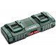 Базовый комплект Metabo: 4 аккумулятора LiHD 18 V 10 Ah, з/у ASC 145 DUO в MetaBOX 145