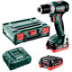 Аккумуляторная дрель-шуруповерт Metabo PowerMaxx BS 12 BL, 2 акб LiHD 12V 4 Ah, з/у в MetaBox 118