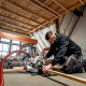 Аккумуляторная торцовочная пила Metabo KGS 18 LTX BL 216, 1 акб Li-Power 18 V, 4 Ah