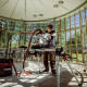 Аккумуляторная торцовочная пила Metabo KGS 18 LTX BL 254, 1 акб Li-Power 18 V,4 Ah