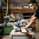 Аккумуляторная торцовочная пила Metabo KGS 18 LTX BL 254, 2 акб LiHD 18 V, 8 Ah