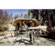 Аккумуляторная торцовочная пила Metabo KGS 18 LTX BL 305, 2 акб LiHD 18 V, 8 Ah