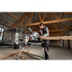 Аккумуляторная торцовочная пила Metabo KGS 18 LTX BL 305, 2 акб LiHD 18 V, 8 Ah