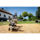 Аккумуляторная торцовочная пила Metabo KGS 18 LTX BL 305, 2 акб LiHD 18 V, 8 Ah