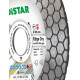Алмазный диск по керамике Distar Edge Dry 1A1R 125х1.6х25х22.23 мм