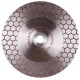 Алмазный диск по керамике Distar Edge Dry 1A1R 125х1.6х25х22.23/M14F