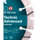 Алмазный диск по граниту Distar Technic Advanced 1A1RSS 125х2.2х11х22.23 мм