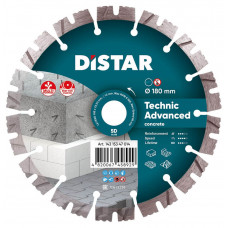 Алмазный диск по граниту Distar Technic Advanced 1A1RSS 180х2.6х12х22.23 мм
