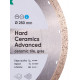 Алмазный диск по керамике Distar Hard Ceramics Advanced 1A1R 250х1.6х10х25.4 мм