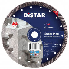 Алмазный диск по бетону Distar Turbo Super Max 230х2.6х15х22.23 мм