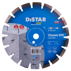 Алмазный диск по бетону Distar Classic H12 1A1RSS 300х2.8х12х25.4-F4