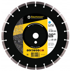 Алмазный диск по асфальту Baumesser Asphalt Pro 1A1RSS 300x3x25.4-F4