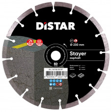 Алмазный диск по асфальту Distar Stayer 1A1RSS 230х2.6х10х22.23 мм