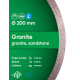 Алмазный диск по граниту Distar Granite 1A1R 200х1.6х10х25.4 мм