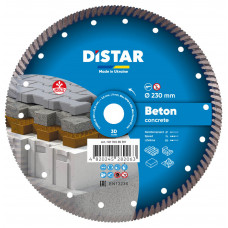 Алмазный диск по бетону Distar Beton Turbo 230х2.6х9х22.23 мм