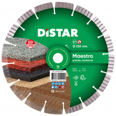 Алмазный диск по граниту Distar Maestro 1A1RSS/C3-W 230х2.6х12х22.23 мм
