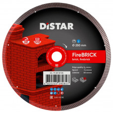 Алмазный диск по огнеупорному кирпичу Distar FireBrick 1A1R 250х1.9х11х25.4 мм