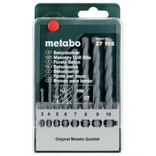 Набір свердел по бетону Metabo Classic, 8 шт