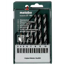 Набор сверл по камню Metabo, 8 шт