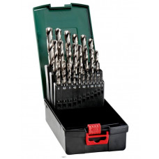 Набір свердел по металу HSS-G SP Metabo 1-13 мм, 25 шт