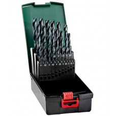 Набір свердел по металу HSS-R SP Metabo 1-13 мм, 25 шт