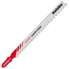 Лобзикове полотно Metabo Carbide Wood and Metal 108х3.5-5х1 мм, T 367 XHM, 3 шт