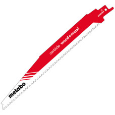 Шабельне полотно Metabo Carbide Wood and Metal 225х3-4х1.25 мм, S 1156 XHM, 1 шт