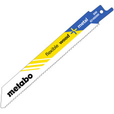 Шабельне полотно Metabo Flexible Wood and Metal 150х1.8-2.6х0.9 мм, S 922 VF, 25 шт