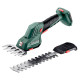 Аккумуляторные ножницы для травы и кустов Metabo SGS 18 LTX Q с акб Li-Power 18V 2Ah и з/у SC 30