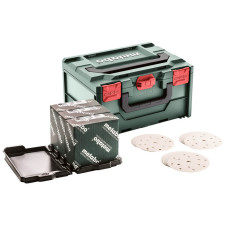 Набор шлифовальных кругов по краске Metabo 150 мм Multi-Hole в MetaBox, 150 шт