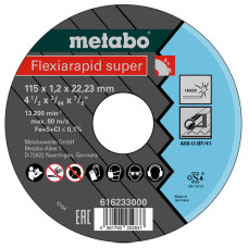 Отрезной круг Metabo Flexiarapid Super TF 41 Inox 115х1.2х22.23 мм