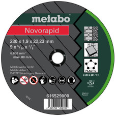 Отрезной круг Metabo Novorapid TF 41 Universal 230х1.9х22.23 мм