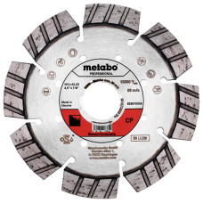 Алмазный отрезной круг Metabo Professional Beton CP 115х2.4x12х22.23 мм