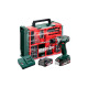 Аккумуляторная дрель-шуруповерт Metabo BS 18 QUICK SET, 2 акб 18 V 2 Ah и з/п, в кейсе, набор принадлежностей