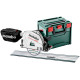 Дисковая пила Metabo KT 66 BL в MetaBox 340 с направляющей шиной FS 160