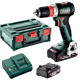 Аккумуляторная дрель-шуруповерт Metabo BS 18 L BL Q, 2 акб LiPOWER 18 V 2 Ah, з/у SC 30 в MetaBOX 145