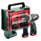Аккумуляторная дрель-шуруповерт Metabo PowerMaxx Basic Set, 2 акб 12 V 2.0 Ah, з/у LC 40, в кейсе