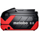 Аккумуляторный блок Metabo LiHDX 18 V 8 Ah