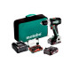 Аккумуляторная ударная дрель-шуруповерт Metabo SB 18 L, с 2 акб 2Ah Li-Power и з/у SC 30, набором бит и битодержателем, в сумке