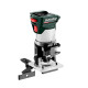 Аккумуляторный кромочный фрезер Metabo FMV 18 LTX BL 8, з 2 акб LiHD 18V 4Ah та з/п ASC 55, в кейсе metaBOX 145 L